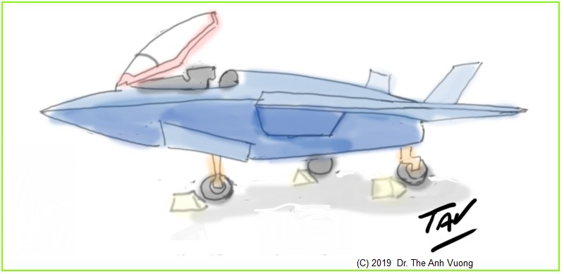 High-tech F-35 waiting to start [Comics]